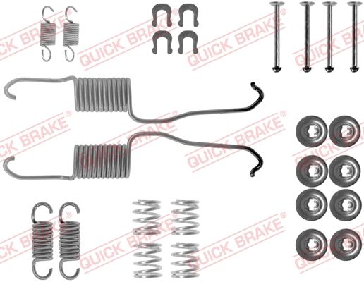 QUICK BRAKE Tarvikesarja, jarrukengät 105-0684